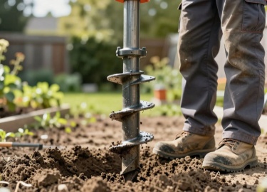 Шнековое бурение в основном применяется для песчаных и гравийно-песчаных грунтов. Он производится установкой с буровой головкой, за которой следуют...